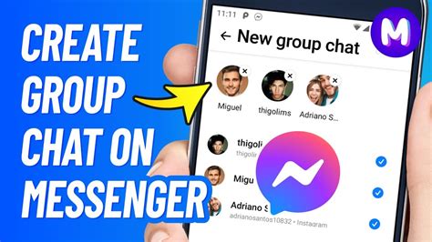 crer groupe messenger|Create a group chat on Messenger 